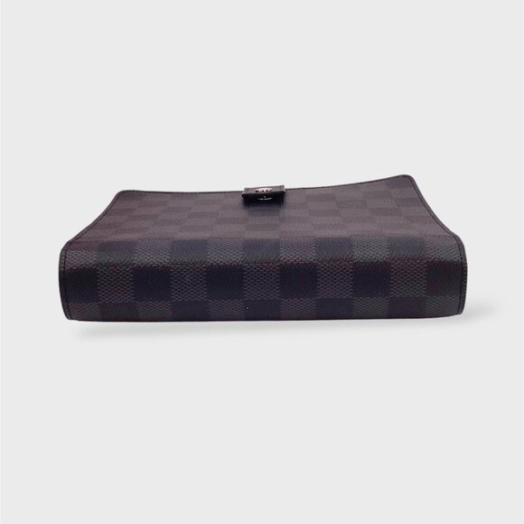 Louis Vuitton #CLZ8G1 Damier Graphite Canvas Agenda Cover - Picture 3 of 9